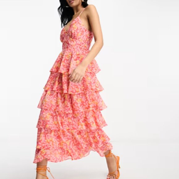 Pretty Lavish Lissy Ruffle Dress - Picture 2 of 8